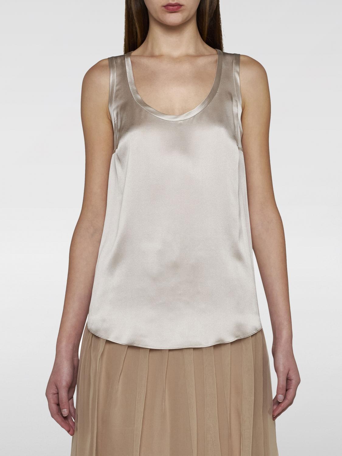 Brunello Cucinelli Top BRUNELLO CUCINELLI Woman color Quartz