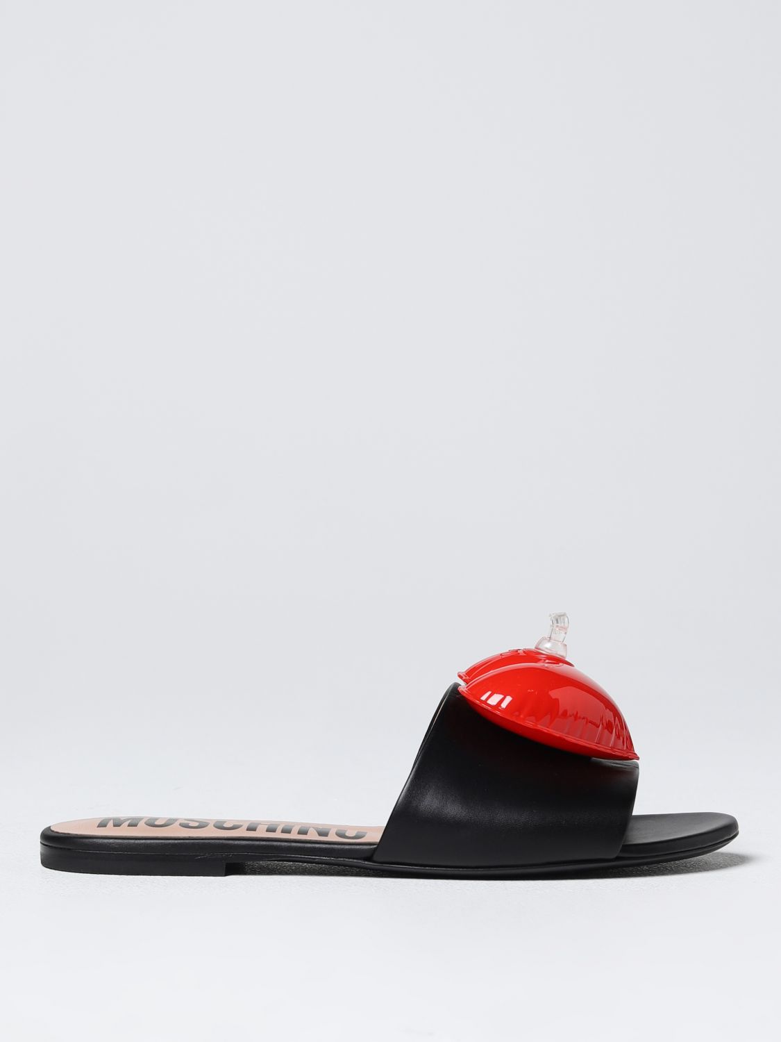 Moschino Couture Flat Sandals MOSCHINO COUTURE Woman colour Black