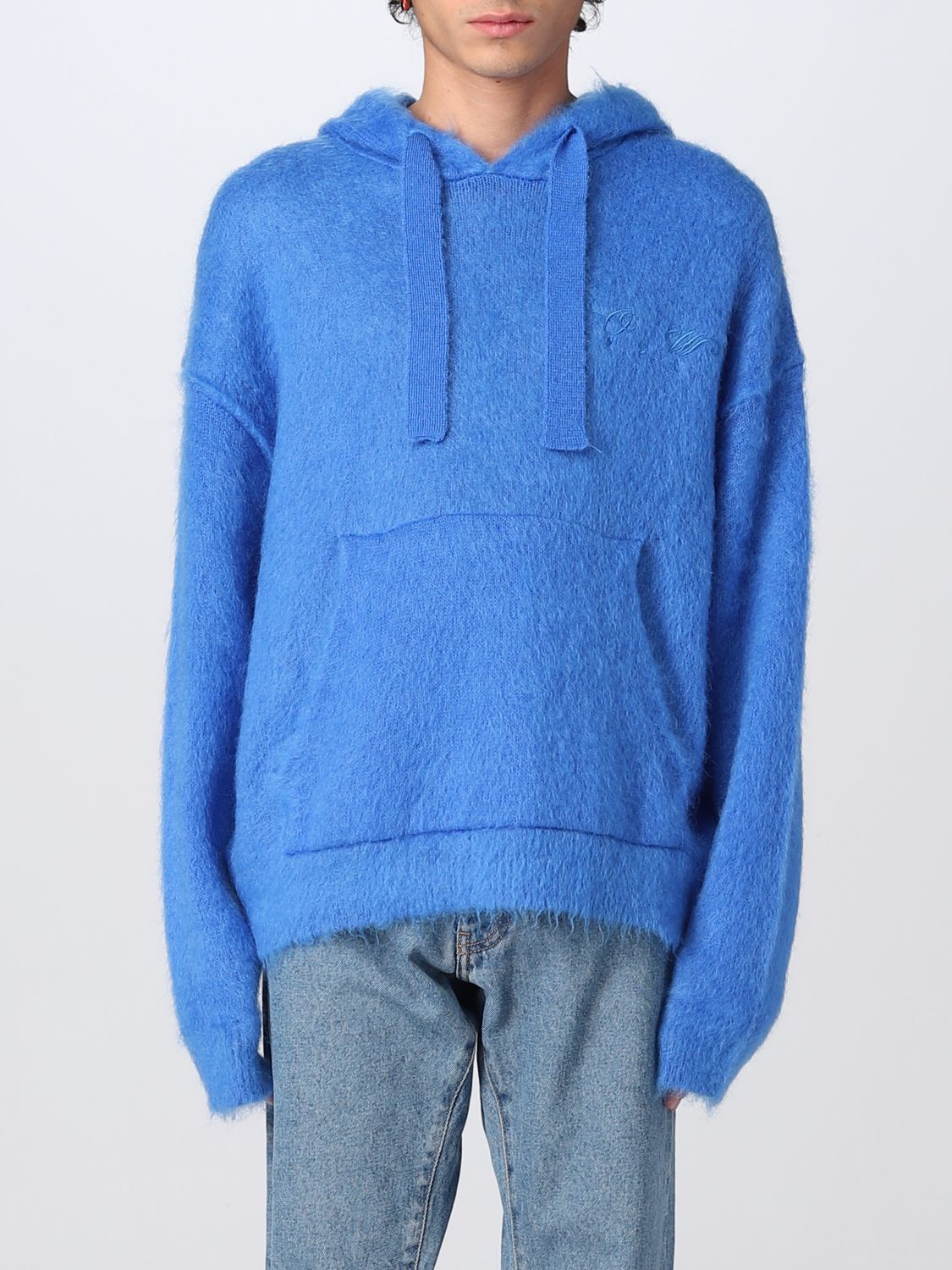 OFF-WHITE Jumper OFF-WHITE Men colour Gnawed Blue