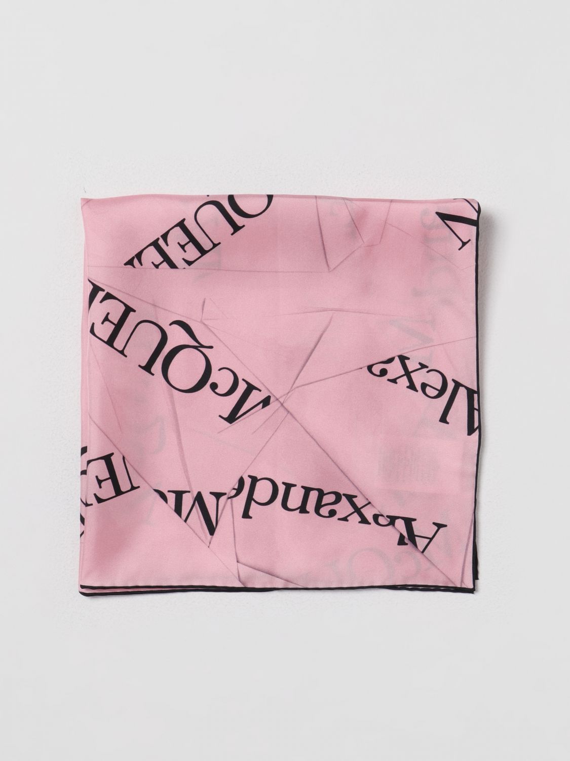 Alexander McQueen Neckerchief ALEXANDER MCQUEEN Woman colour Pink