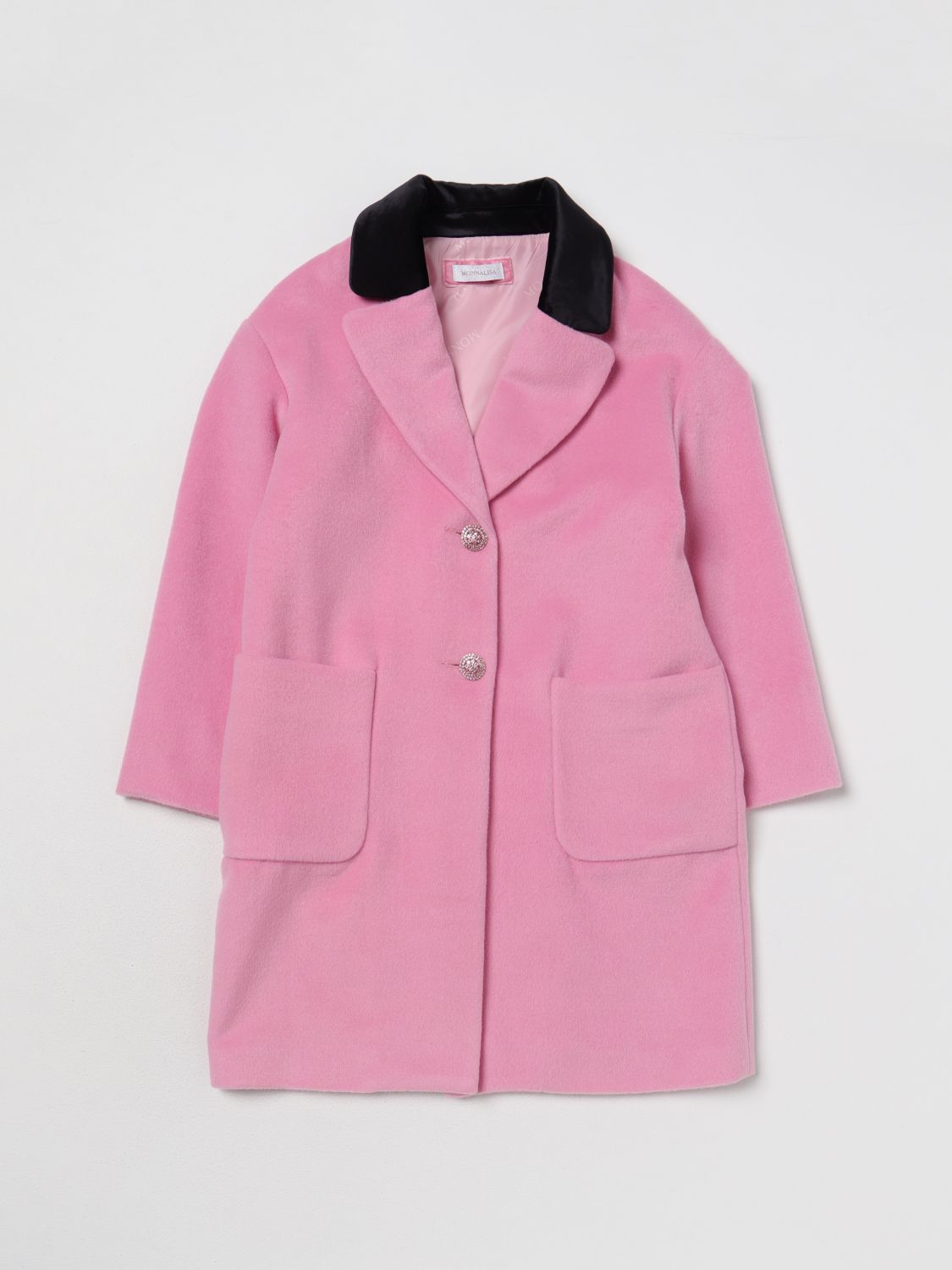 Monnalisa Coat MONNALISA Kids colour Pink