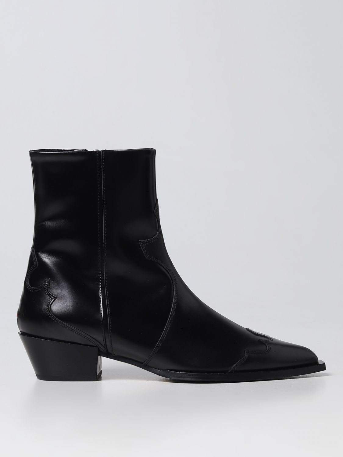 Aeyde Flat Ankle Boots AEYDE Woman colour Black