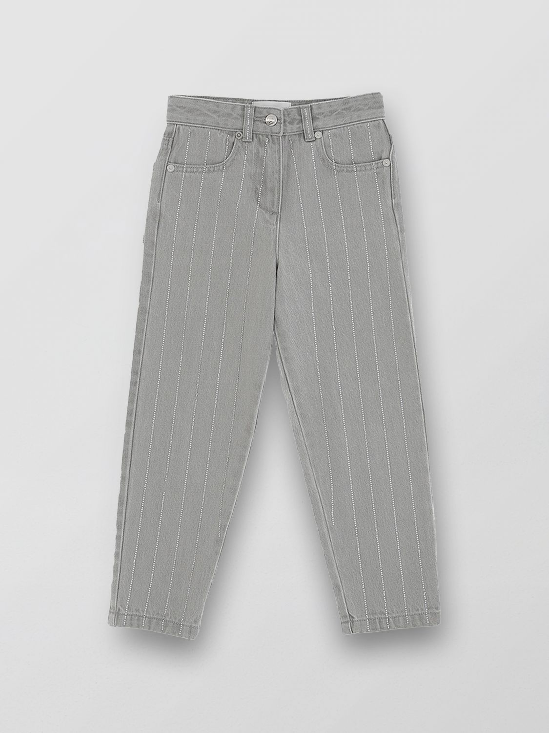 Ermanno Scervino Pants ERMANNO SCERVINO Kids color Grey