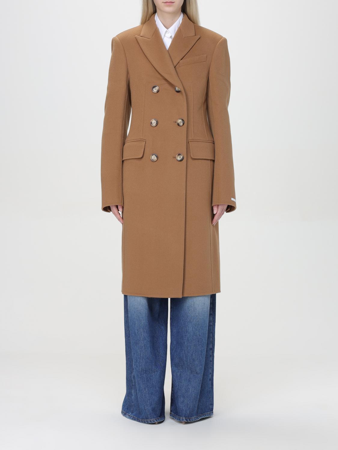 Sportmax Coat SPORTMAX Woman color Camel