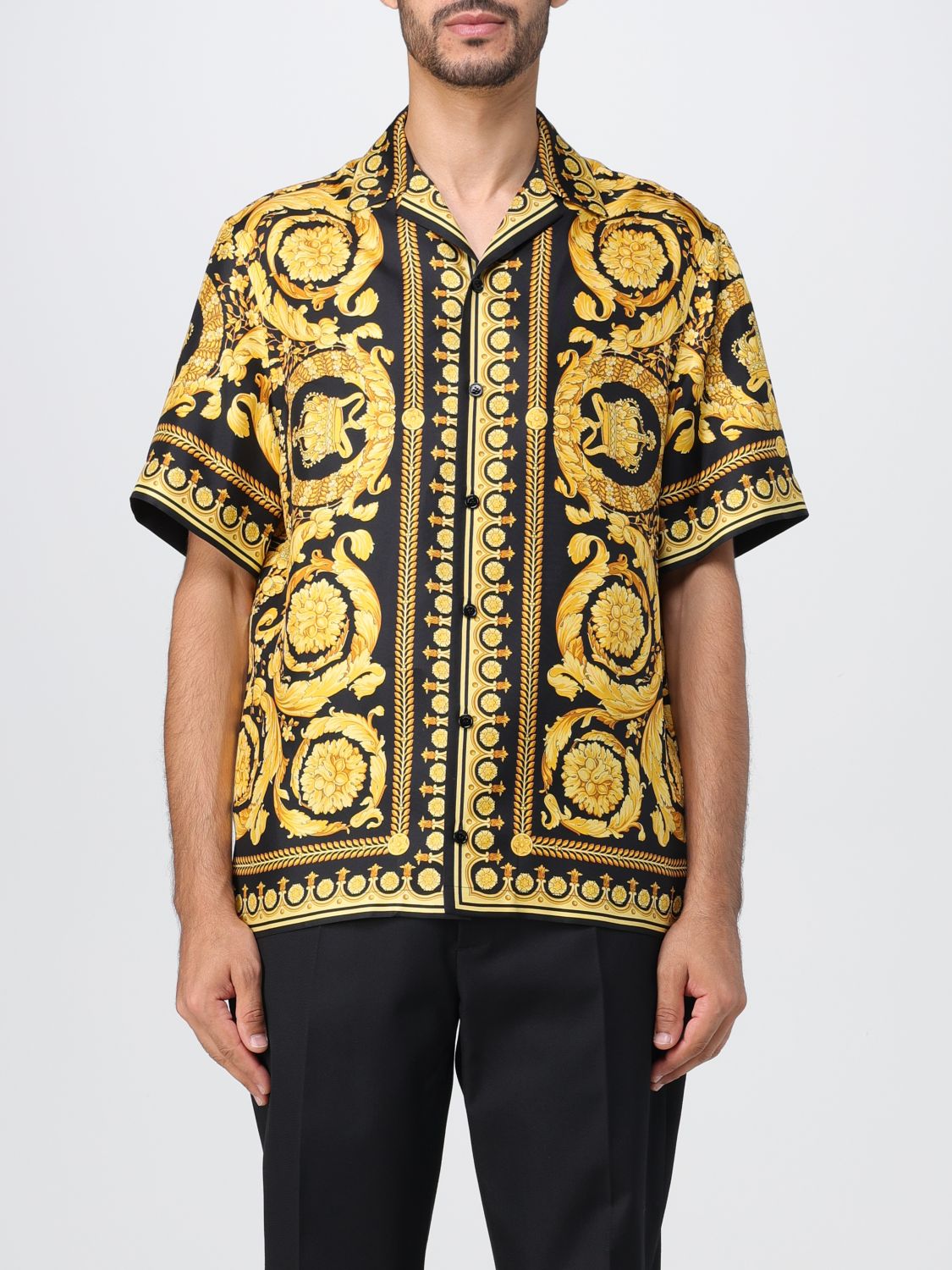 Versace Shirt VERSACE Men colour Black