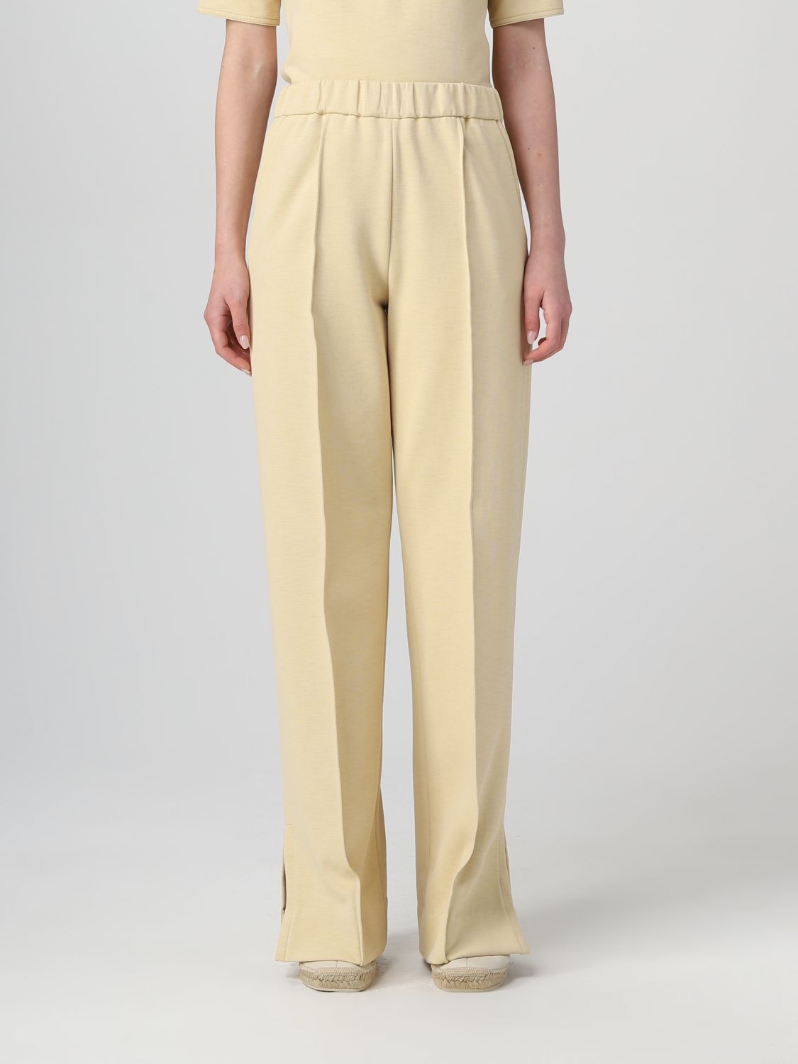 Jil Sander Trousers JIL SANDER Woman colour Bronze