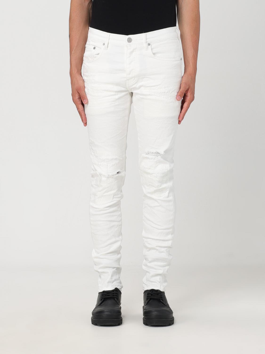 Purple Brand Jeans PURPLE BRAND Men color White