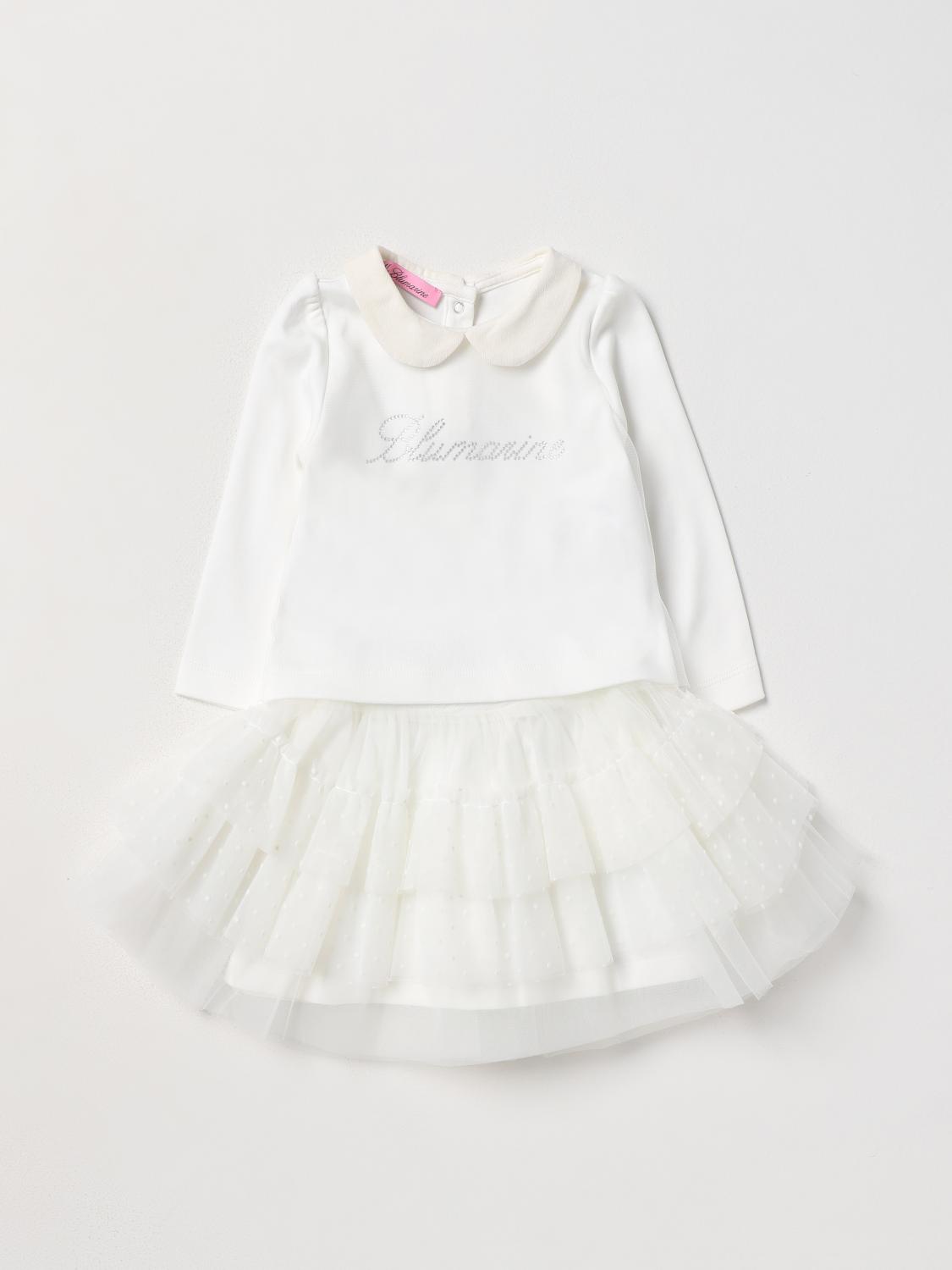 Miss Blumarine Romper MISS BLUMARINE Kids colour White