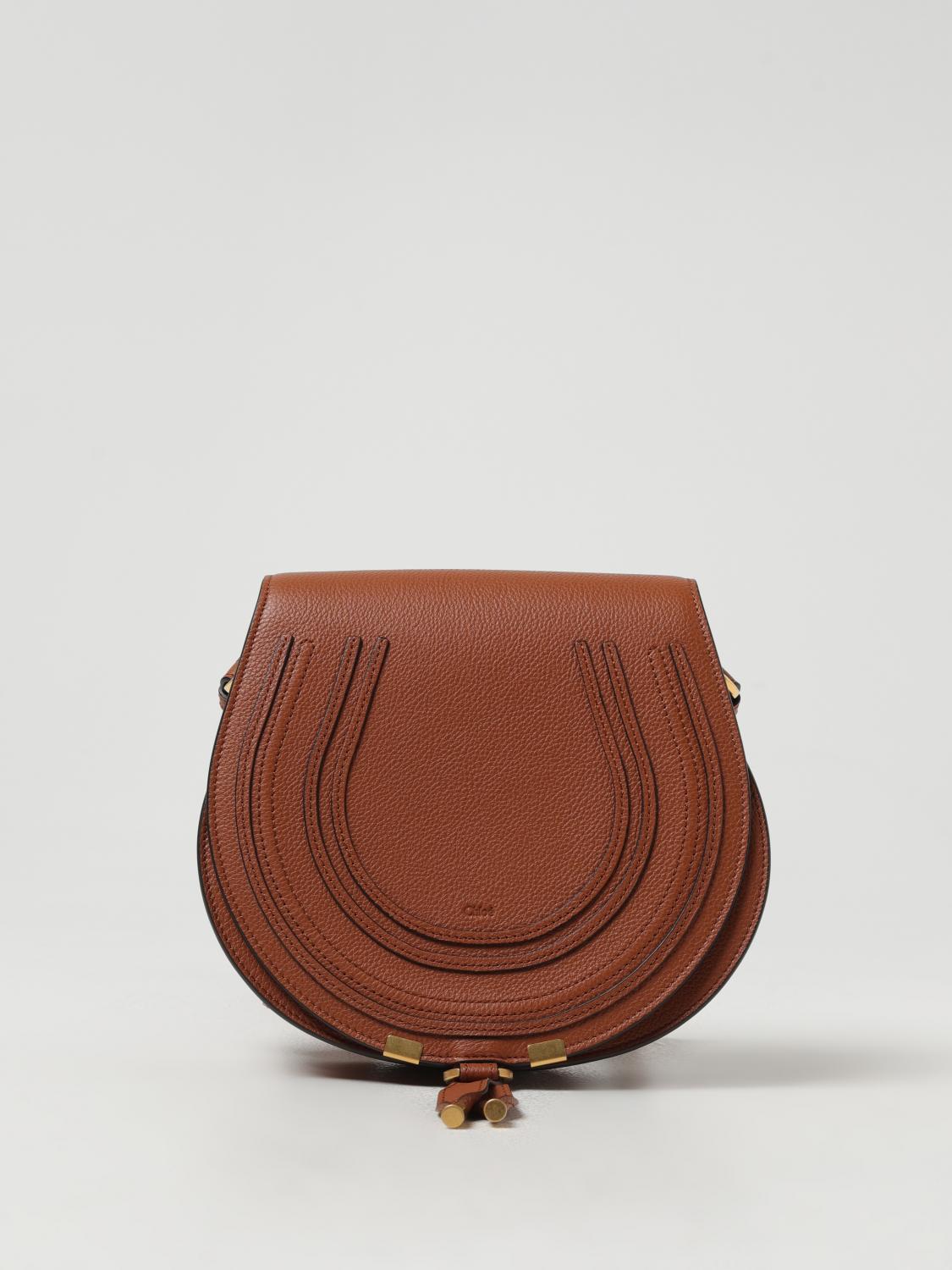 Chloé Crossbody Bags CHLOÉ Woman color Brown