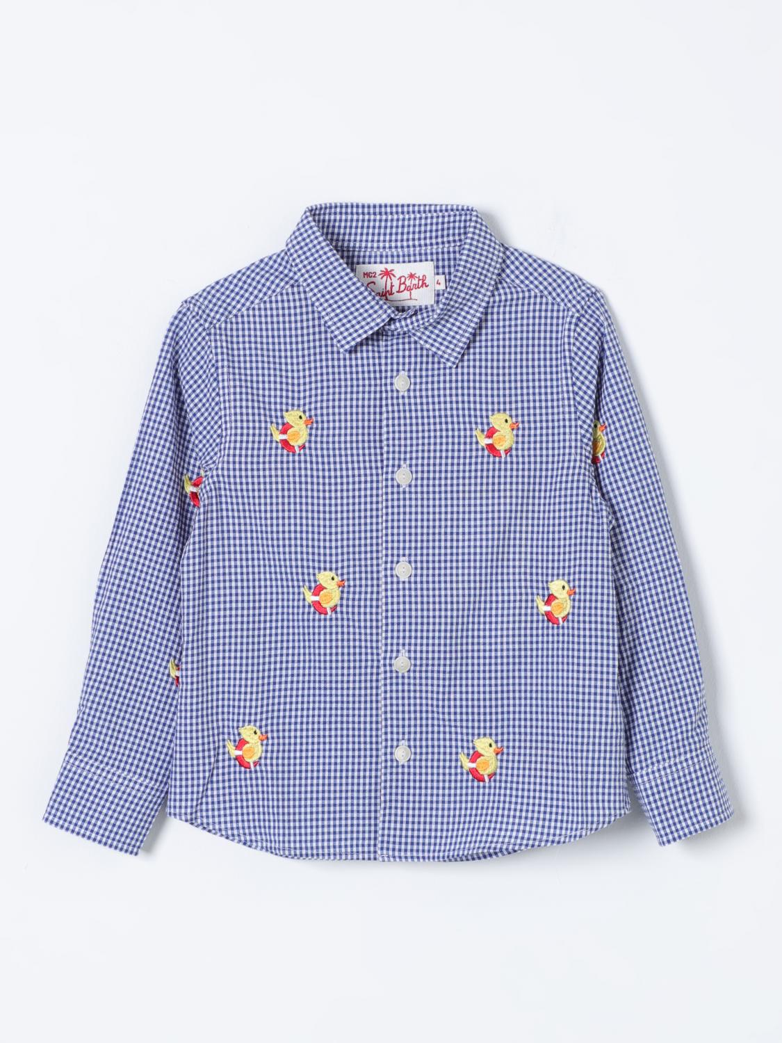 Mc2 Saint Barth Shirt MC2 SAINT BARTH Kids color Blue