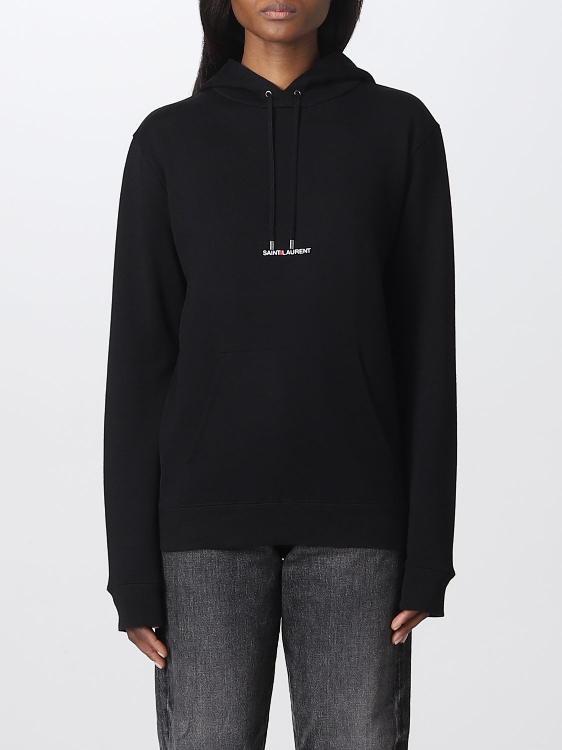 Saint Laurent Sweatshirt SAINT LAURENT Woman colour Black