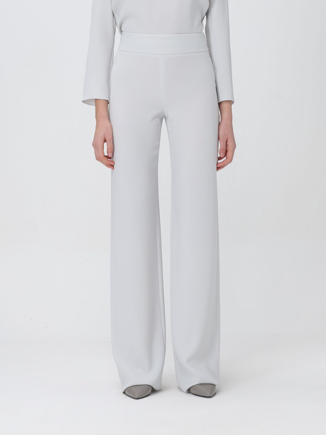 Emporio Armani Trousers EMPORIO ARMANI Woman colour Ice