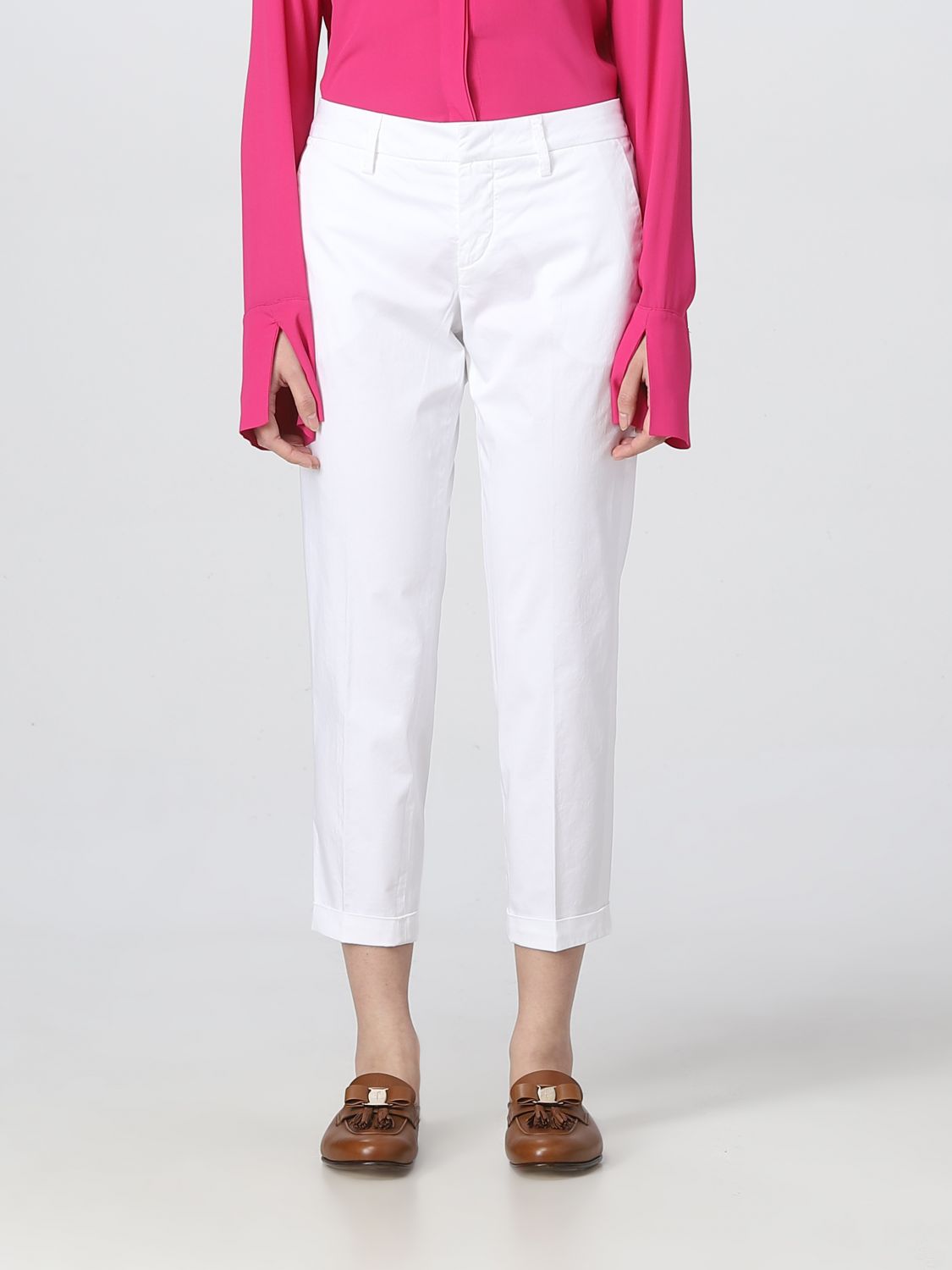 Fay Trousers FAY Woman colour White