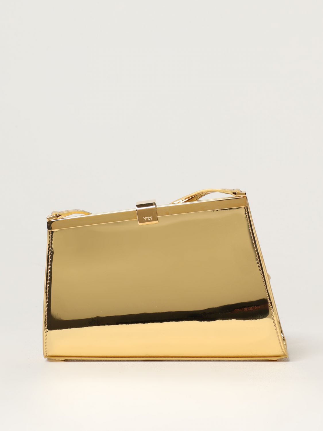 N° 21 Crossbody Bags N° 21 Woman colour Gold