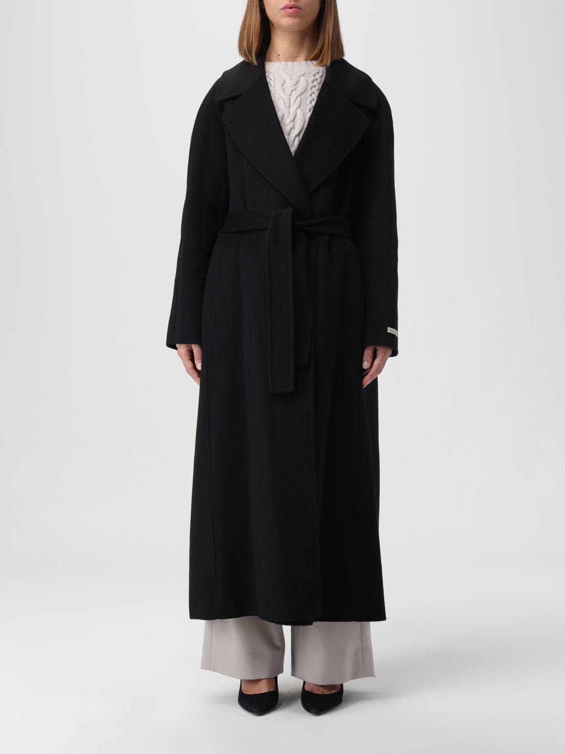 Palto' Coat PALTO' Woman colour Black