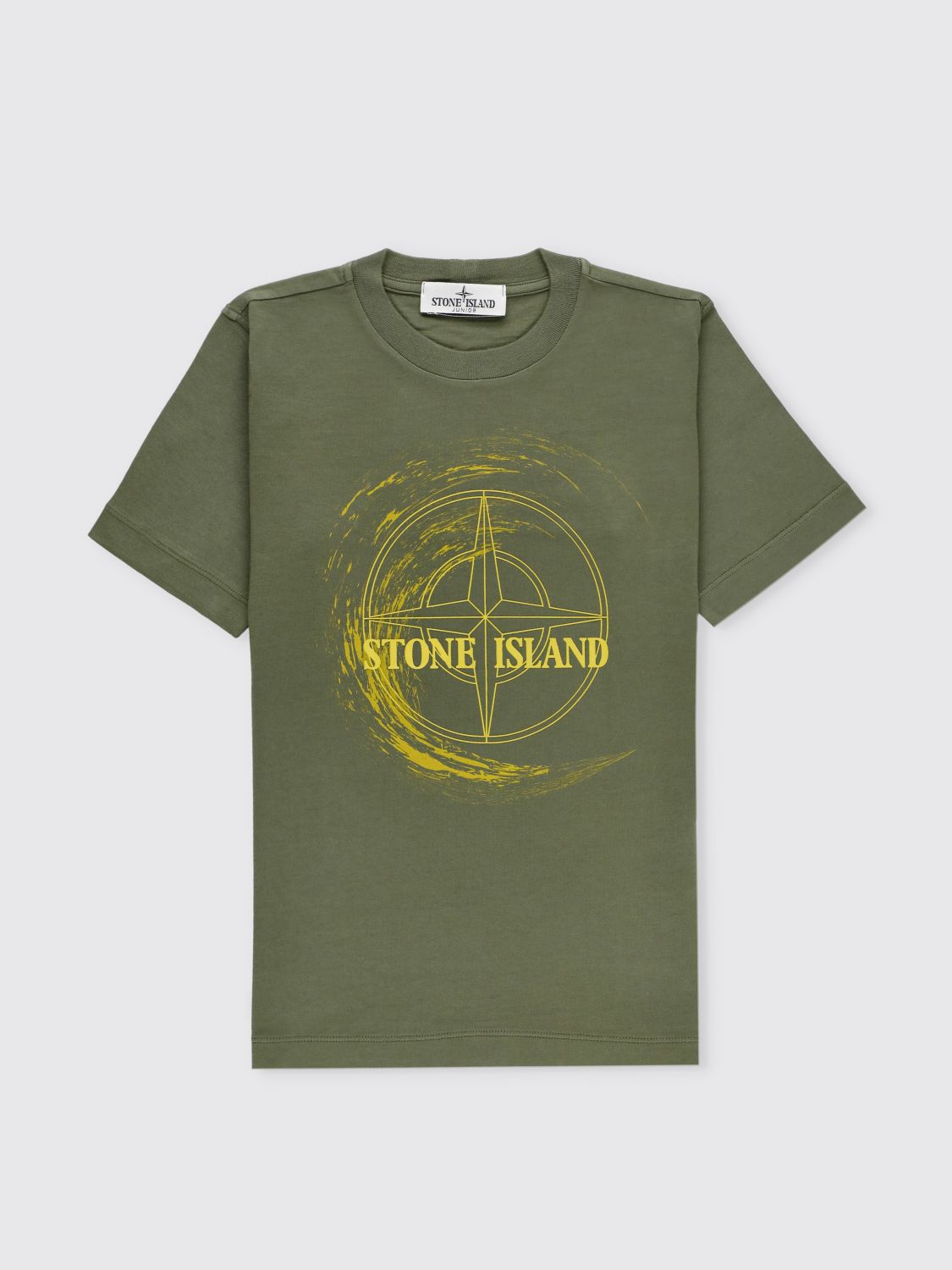 Stone Island Junior T-Shirt STONE ISLAND JUNIOR Kids colour Grass Green