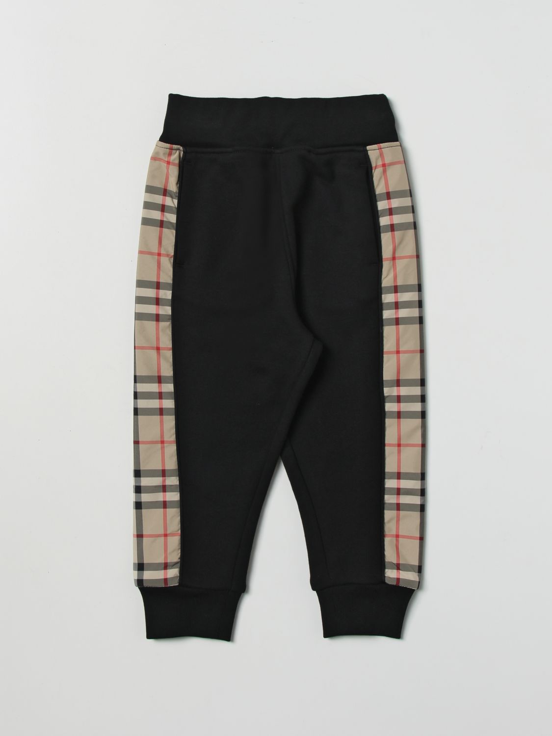 Burberry Trousers BURBERRY Kids colour Black