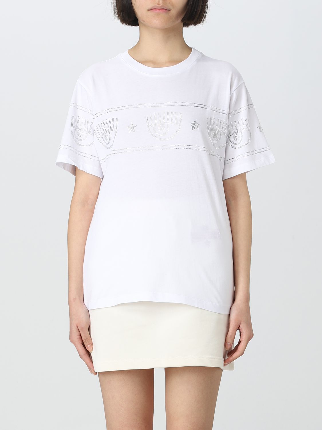 CHIARA FERRAGNI T-Shirt CHIARA FERRAGNI Woman colour White