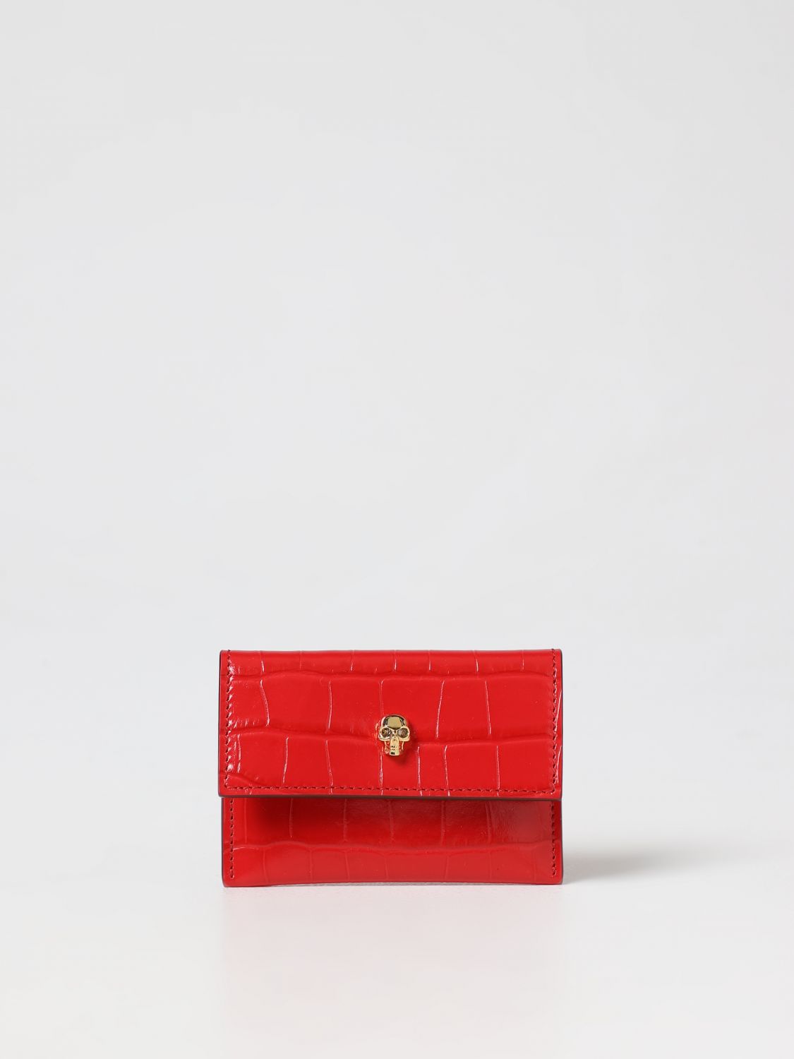 Alexander McQueen Wallet ALEXANDER MCQUEEN Woman colour Red