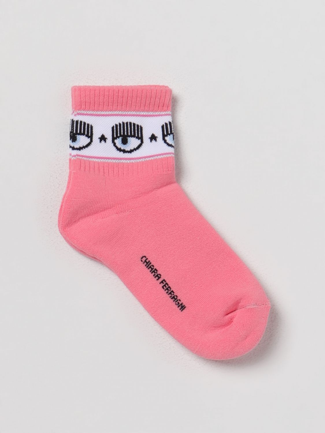 CHIARA FERRAGNI Socks CHIARA FERRAGNI Woman colour Blush Pink