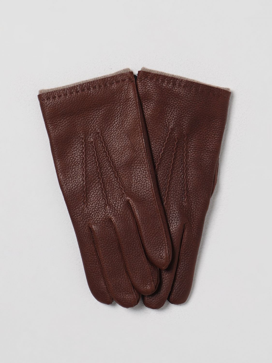Orciani Gloves ORCIANI Men colour Tobacco