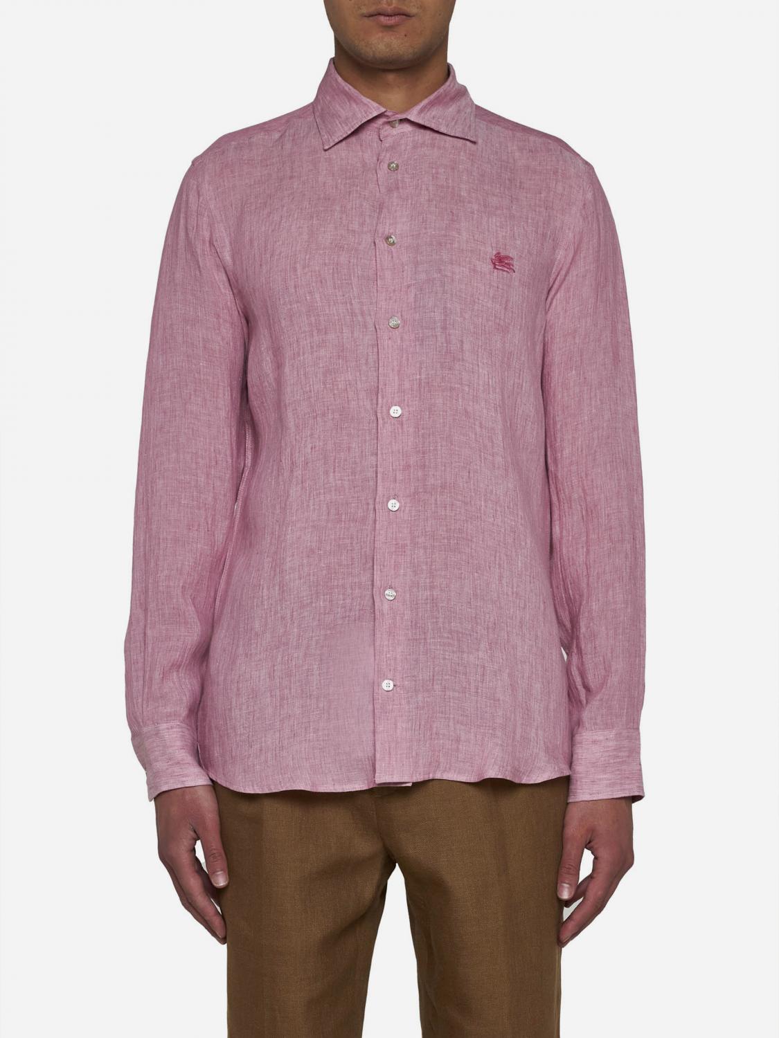 Etro Shirt ETRO Men color Pink