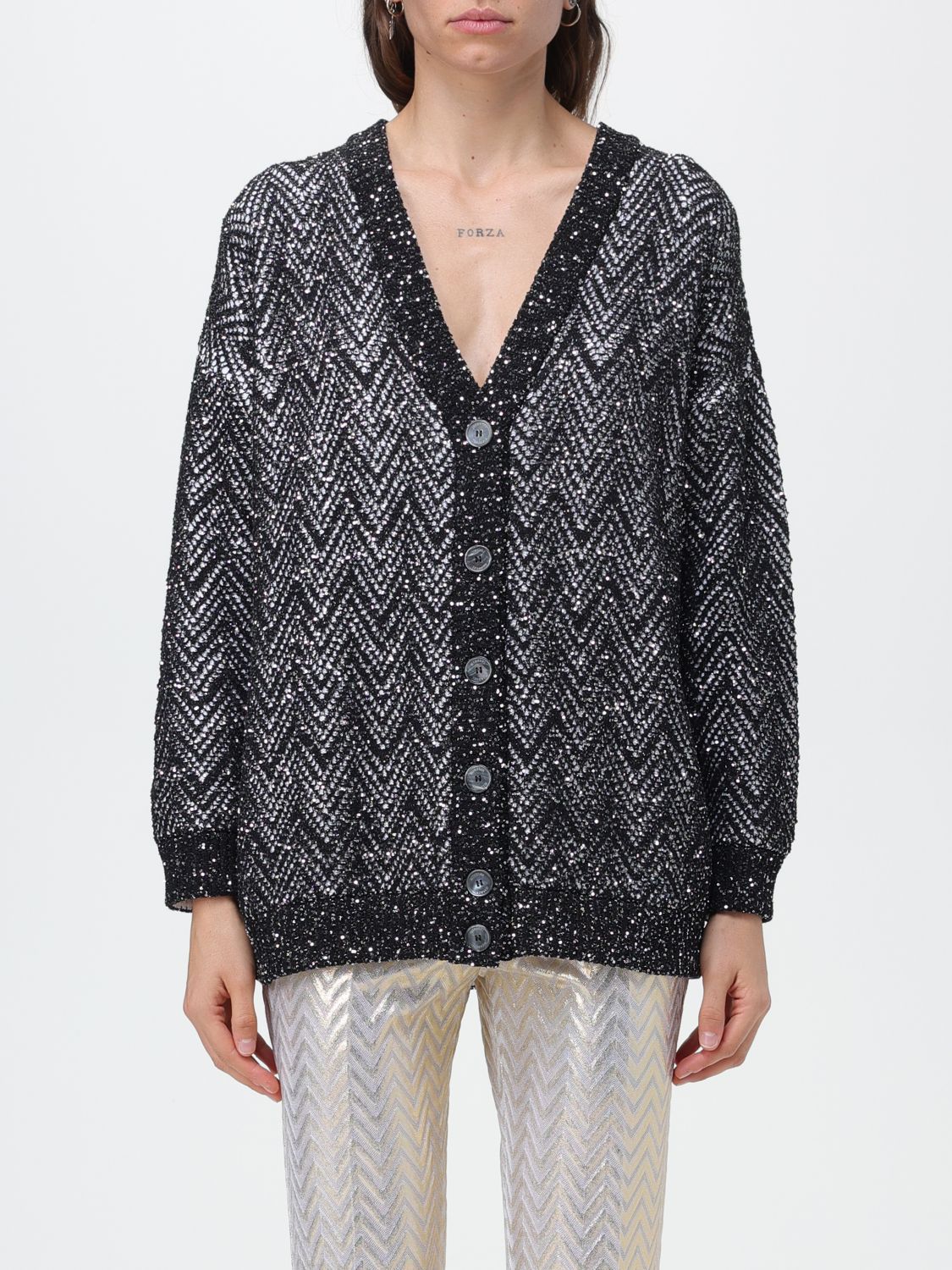 Missoni Cardigan MISSONI Woman colour Black