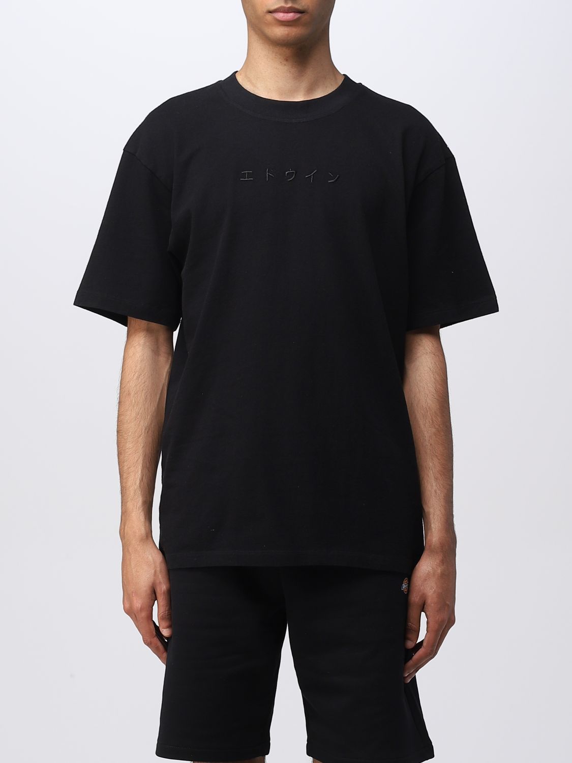 Edwin T-Shirt EDWIN Men colour Black