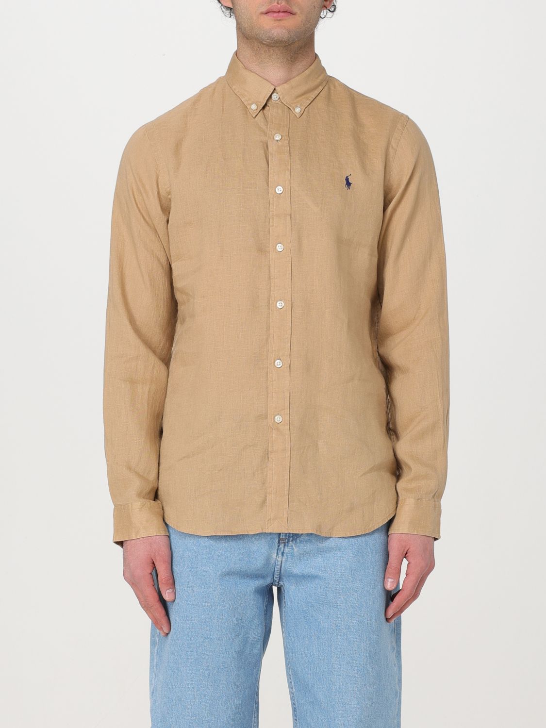 Polo Ralph Lauren Shirt POLO RALPH LAUREN Men colour Beige