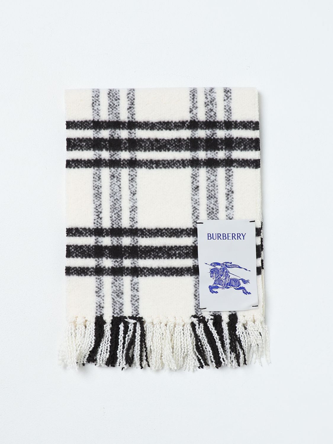 Burberry Scarf BURBERRY Woman colour White