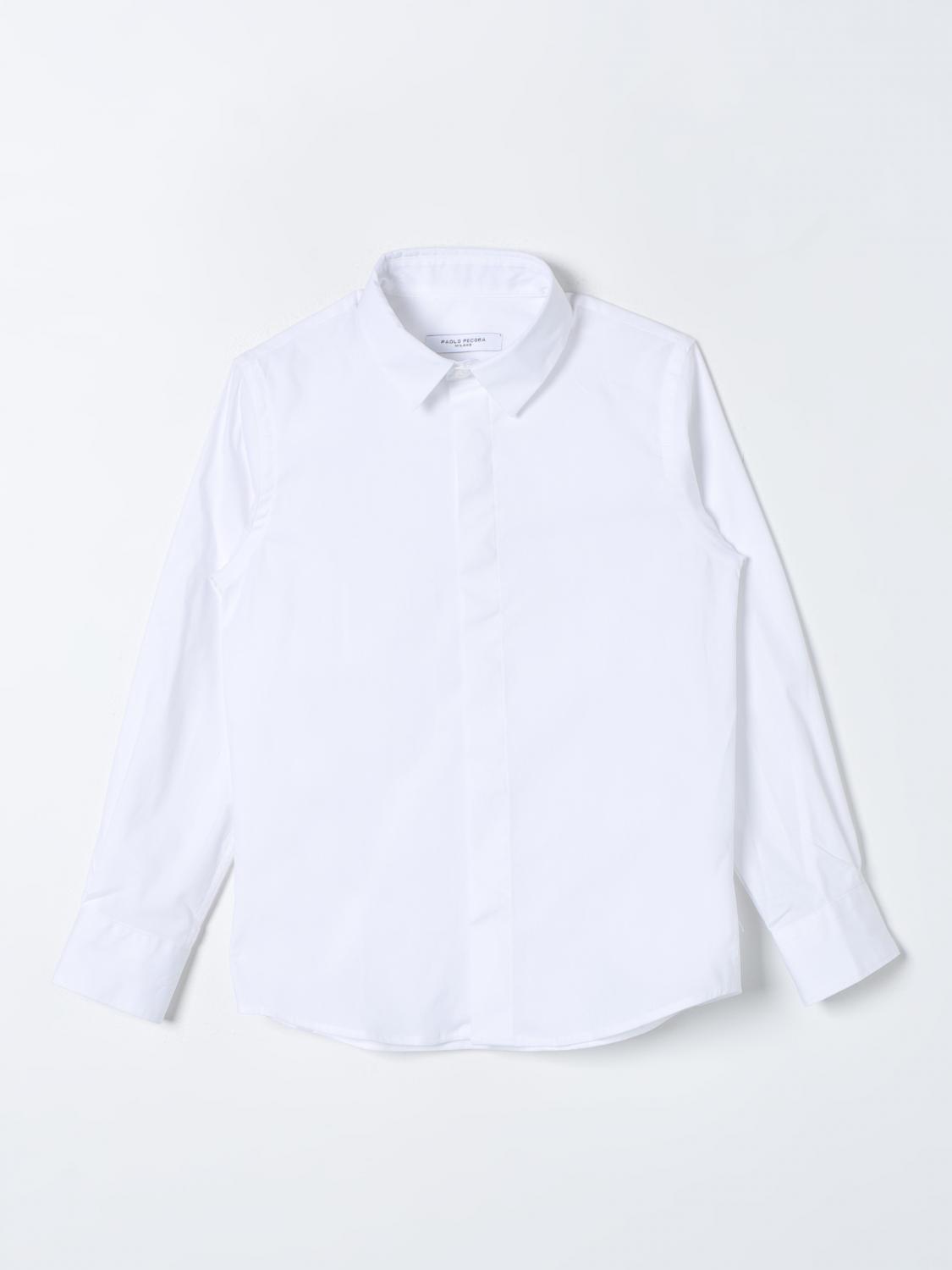 Paolo Pecora Shirt PAOLO PECORA Kids colour White