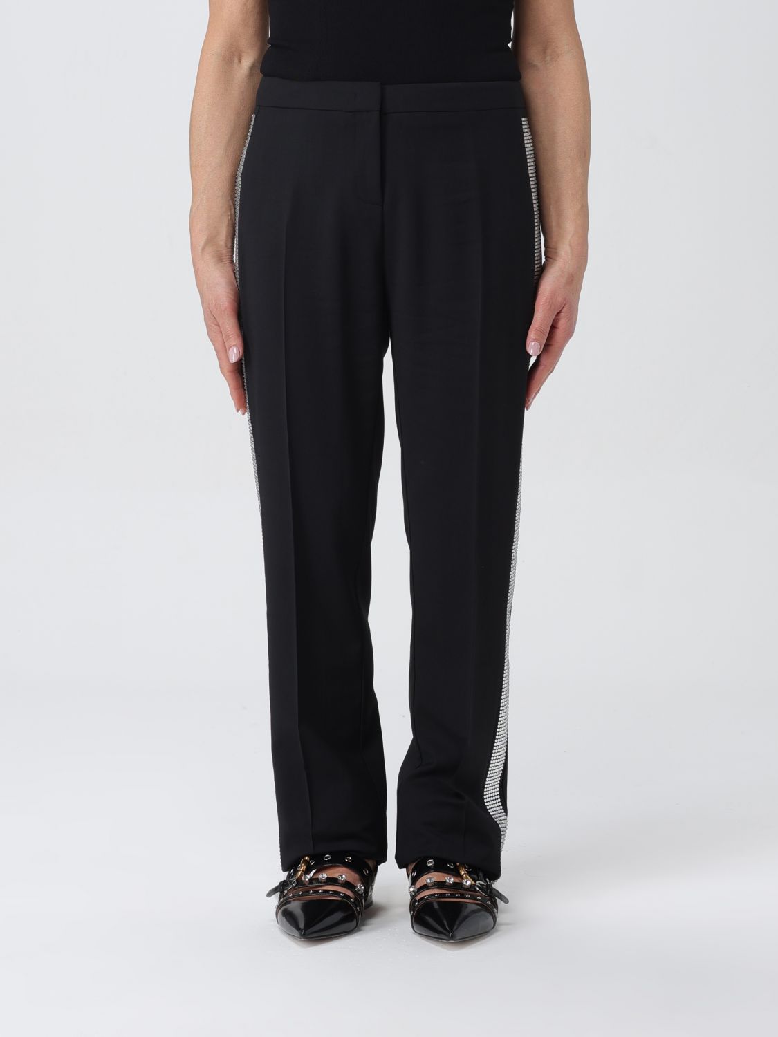 Pinko Trousers PINKO Woman colour Black