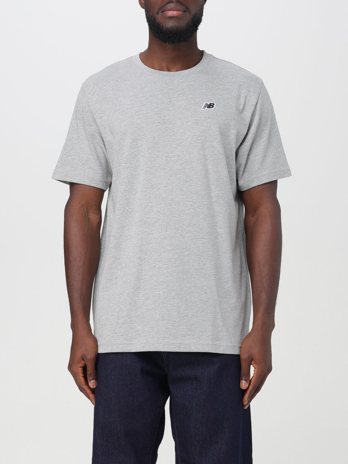 New Balance T-Shirt NEW BALANCE Men colour Grey