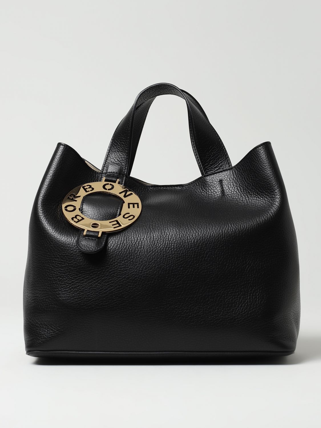 Borbonese Tote Bags BORBONESE Woman colour Black