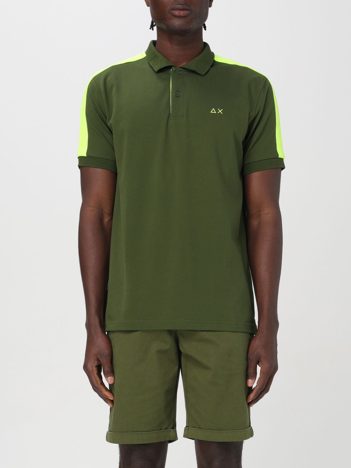  Polo Shirt SUN 68 Men colour Green