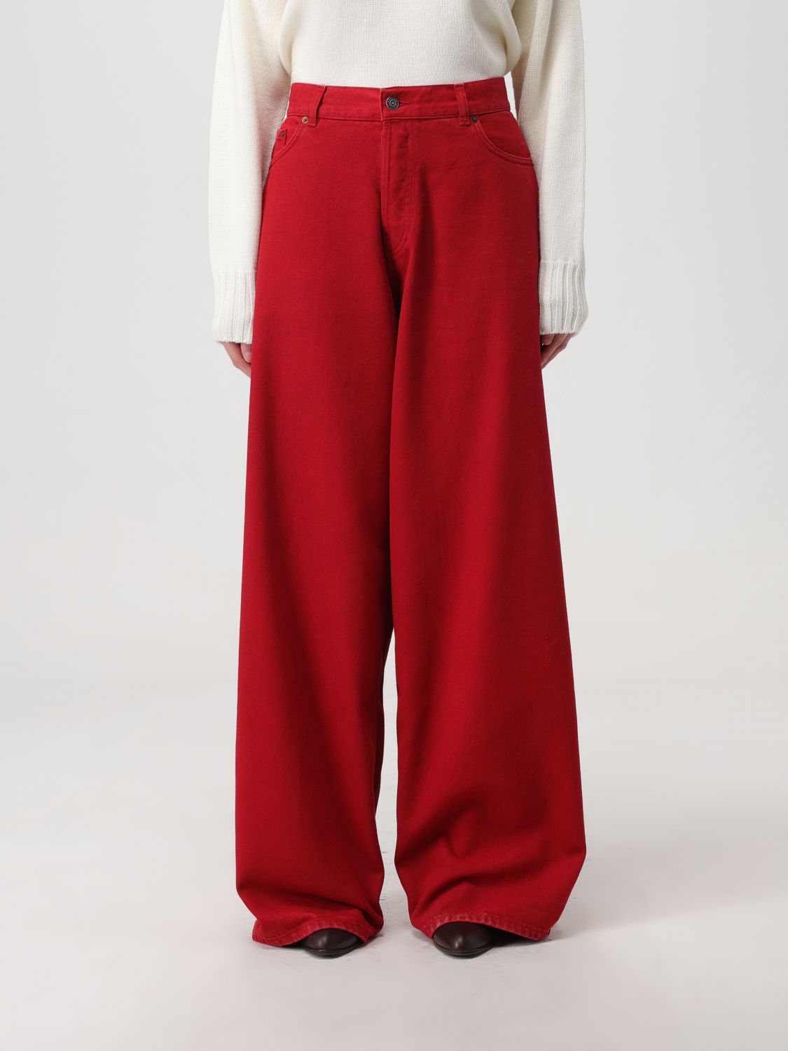 HAIKURE Trousers HAIKURE Woman colour Red