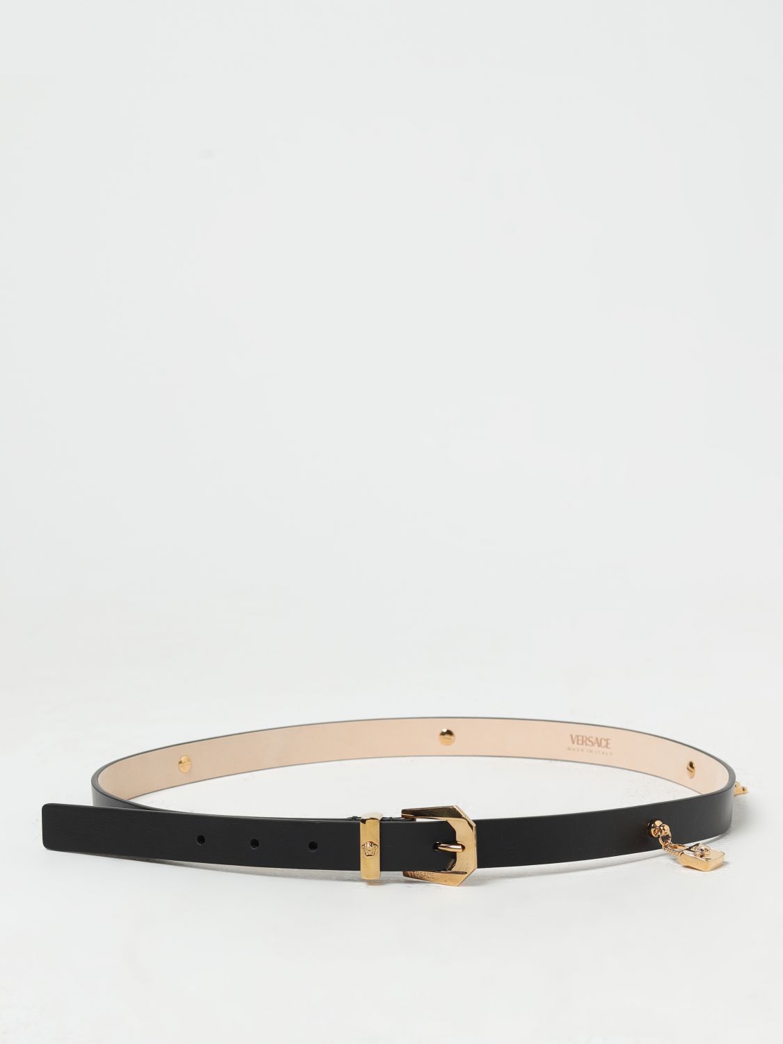 Versace Belt VERSACE Woman colour Black