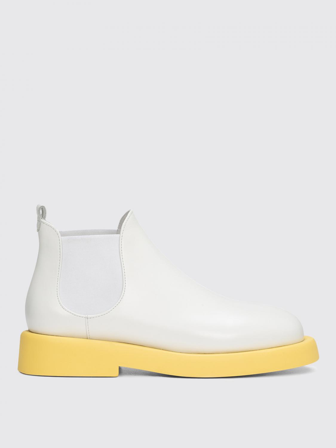 Marsèll Flat Ankle Boots MARSÈLL Woman colour White