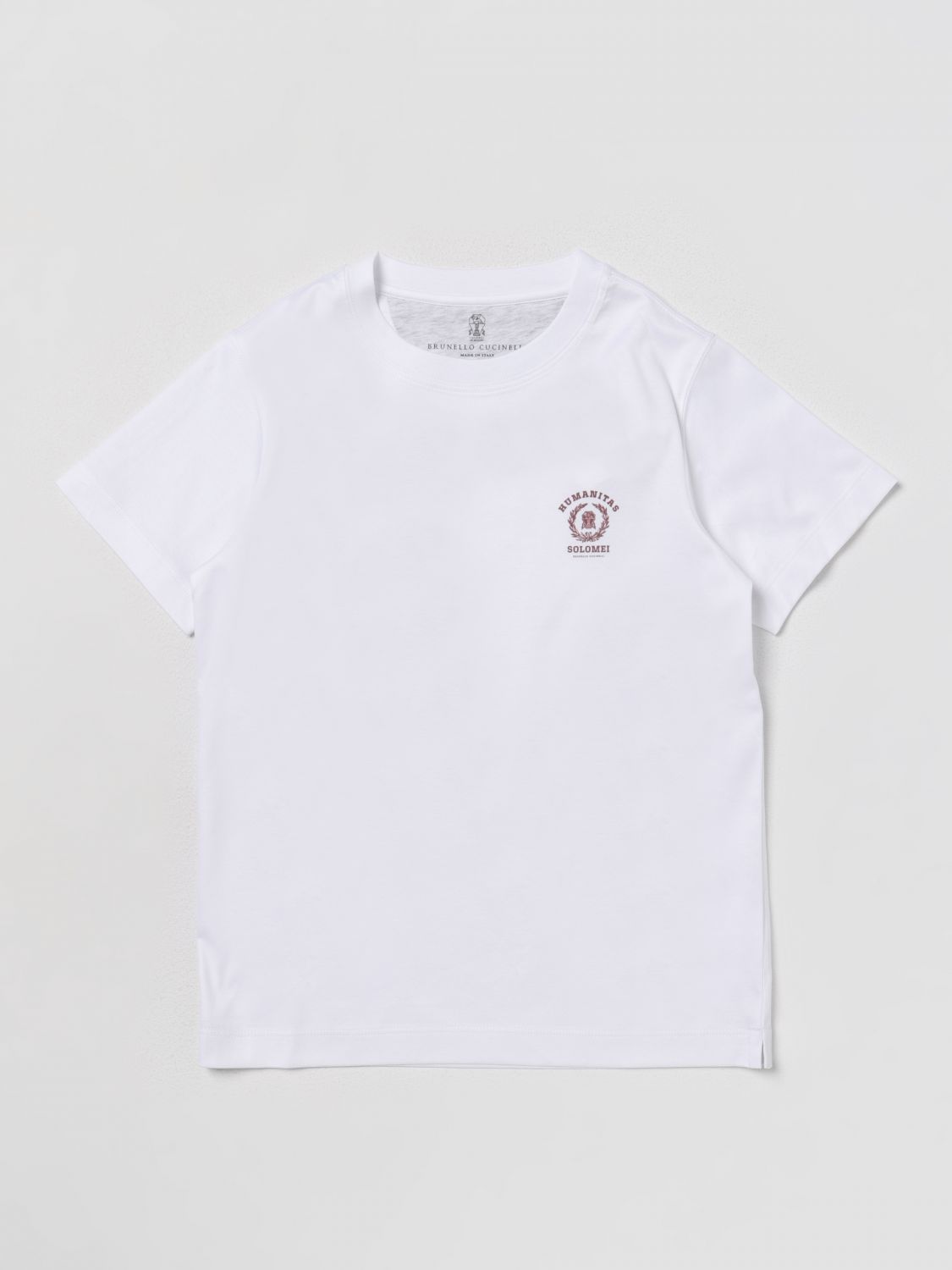 Brunello Cucinelli T-Shirt BRUNELLO CUCINELLI Kids colour White