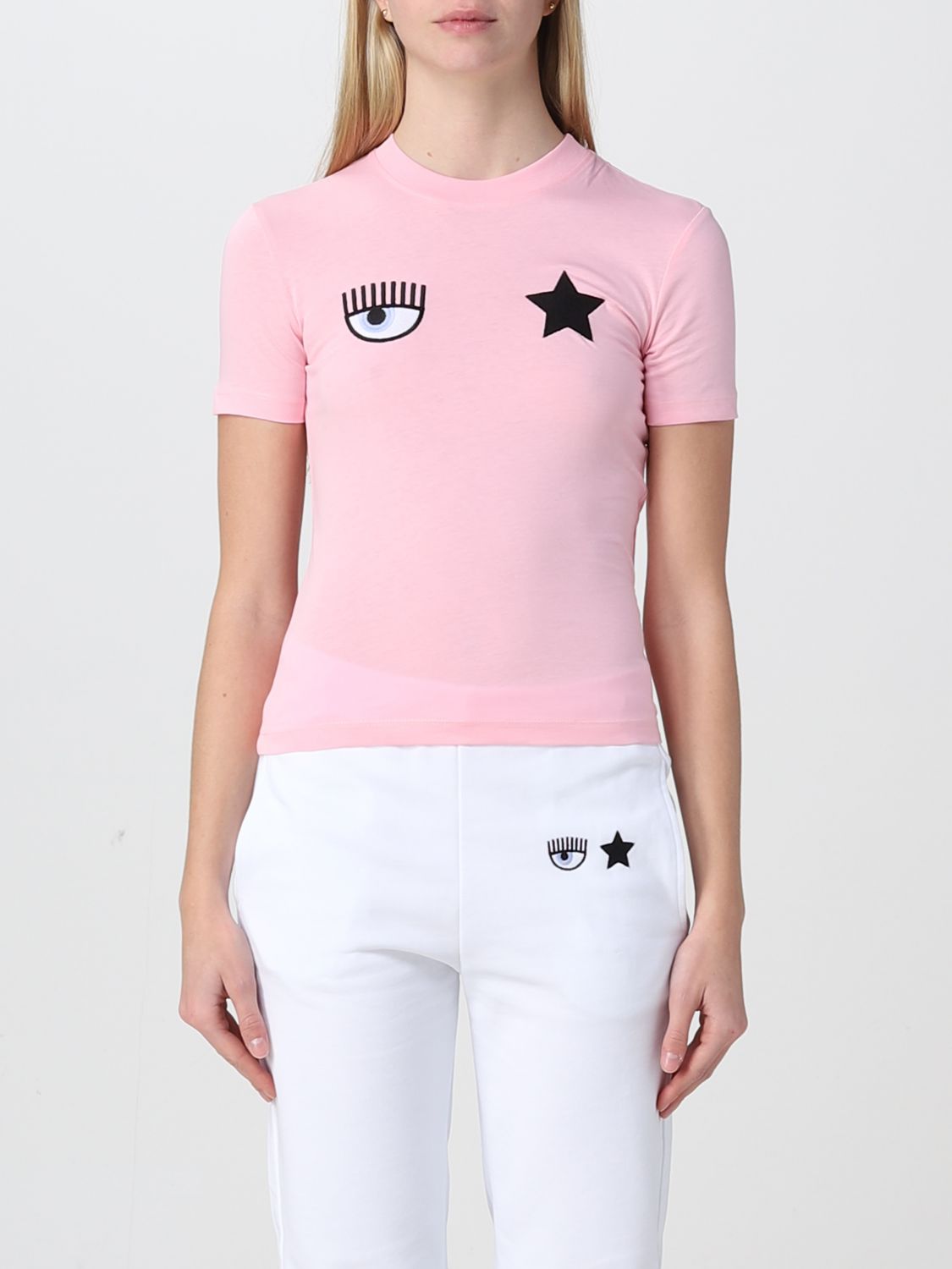 CHIARA FERRAGNI T-Shirt CHIARA FERRAGNI Woman colour Pink