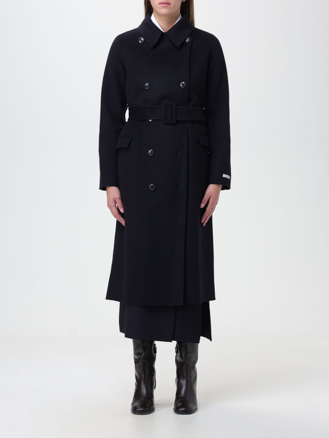 Palto' Coat PALTO' Woman colour Navy