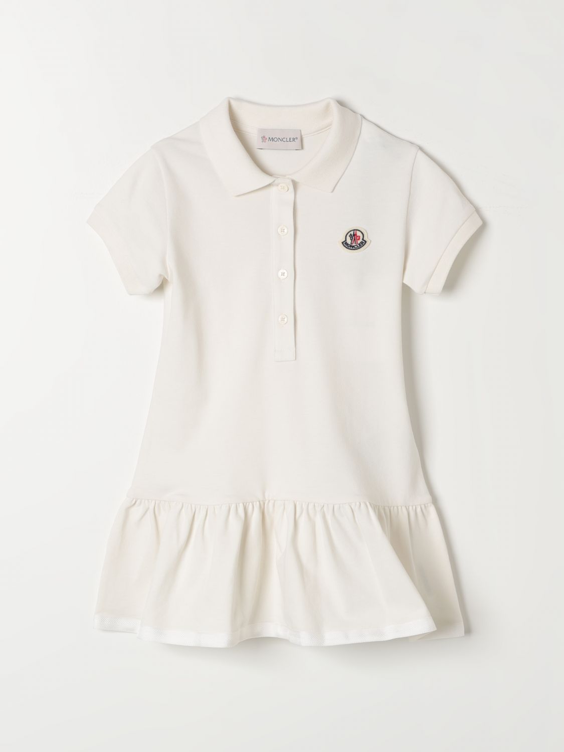 Moncler Dress MONCLER Kids colour Beige