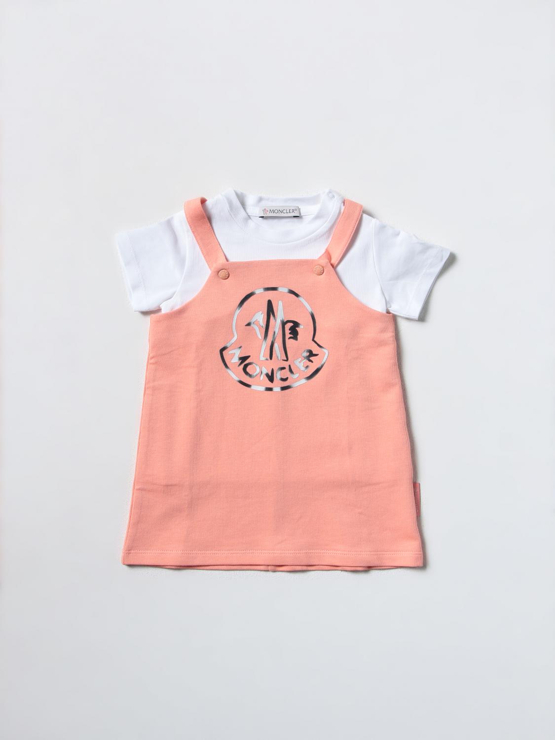 Moncler Romper MONCLER Kids colour Pink