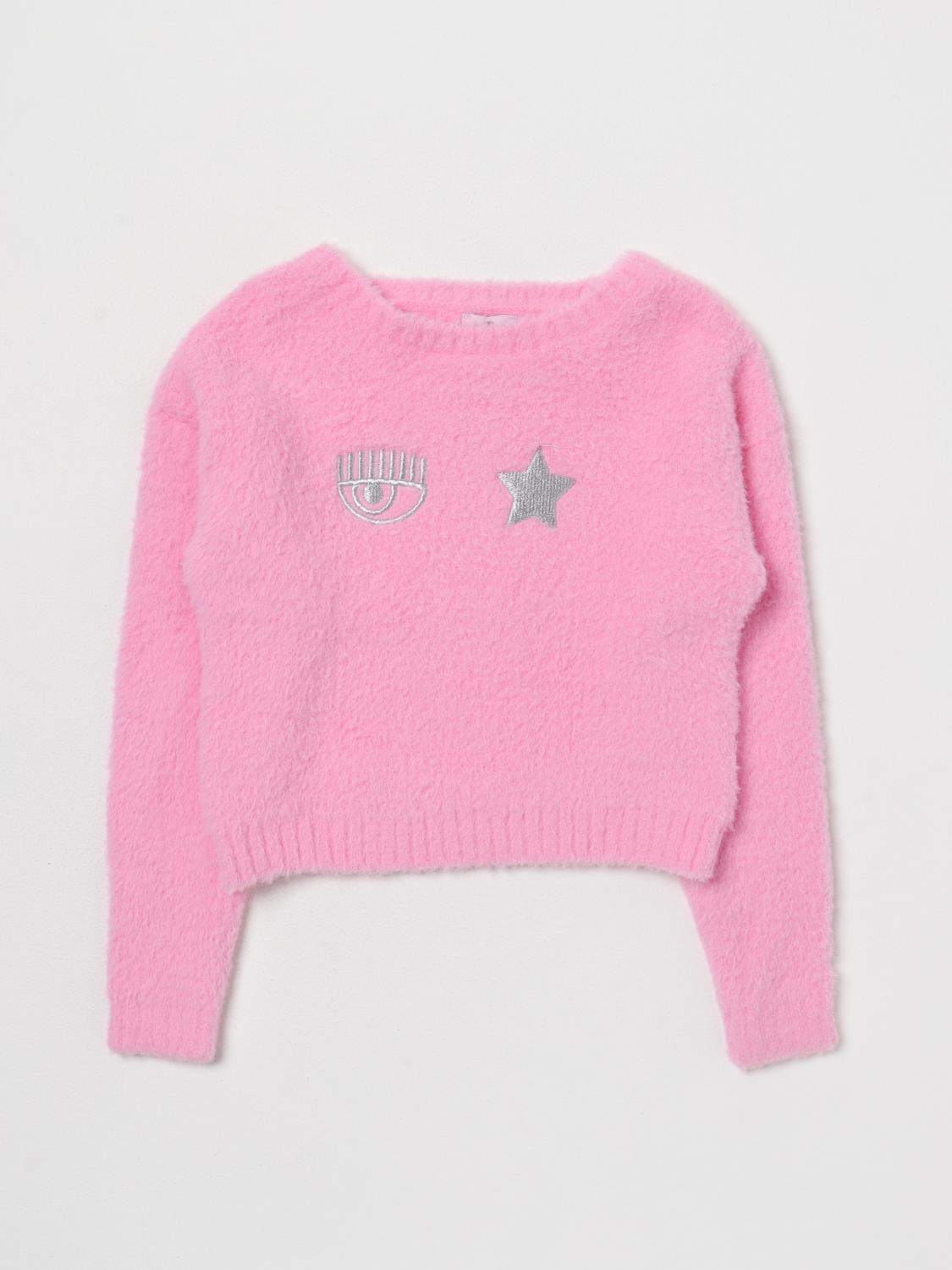 CHIARA FERRAGNI Jumper CHIARA FERRAGNI Kids colour Pink