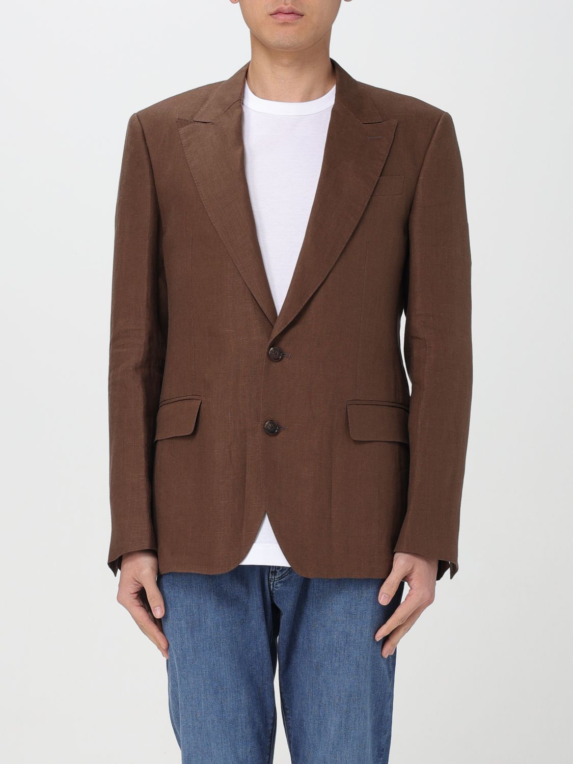 Dolce & Gabbana Blazer DOLCE & GABBANA Men colour Brown