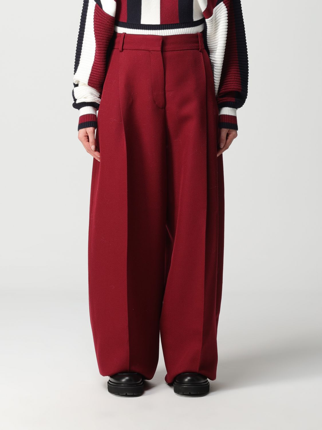 Tommy Hilfiger Collection Trousers TOMMY HILFIGER COLLECTION Woman colour Red