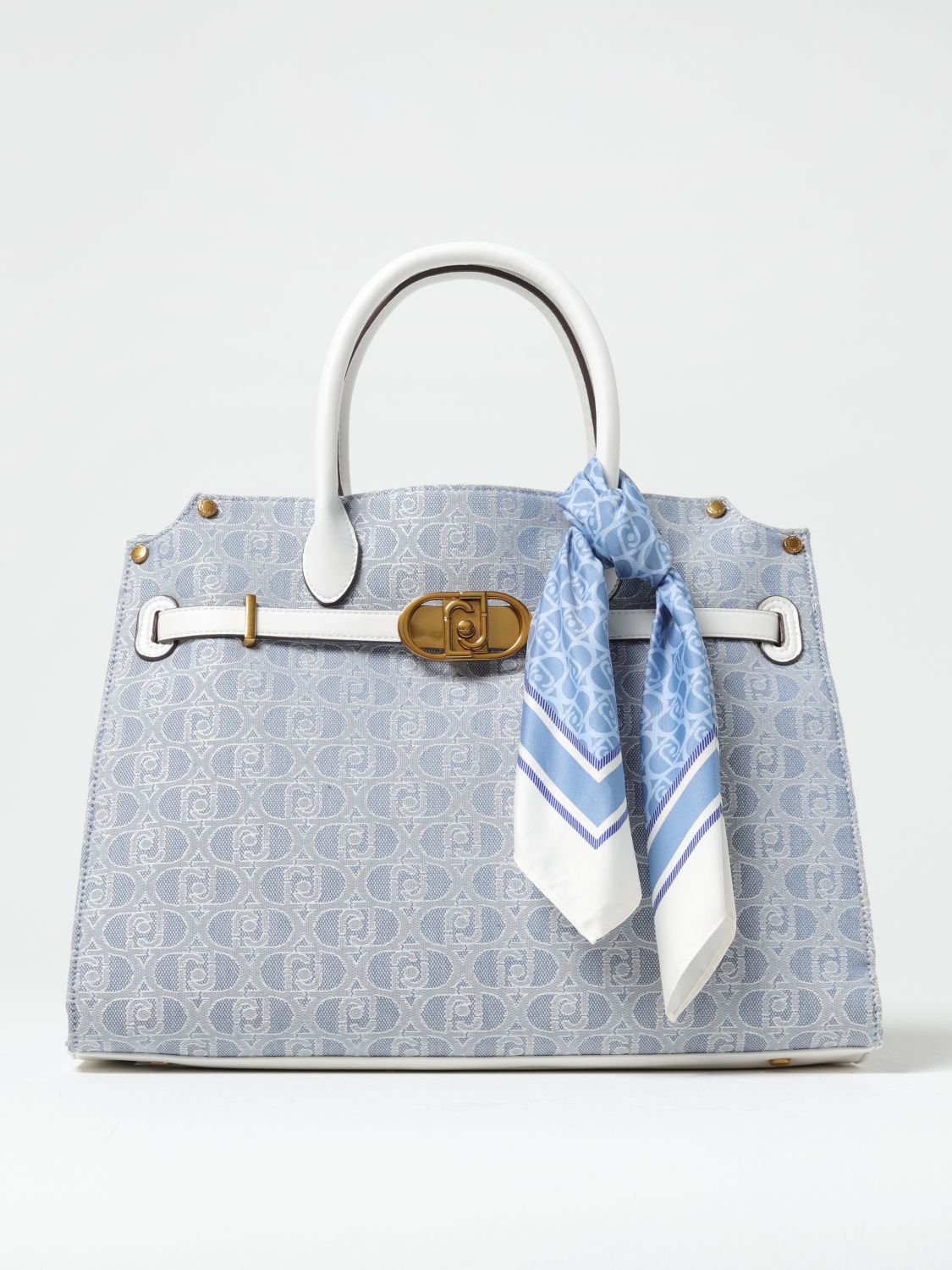 Liu Jo Tote Bags LIU JO Woman colour Blue