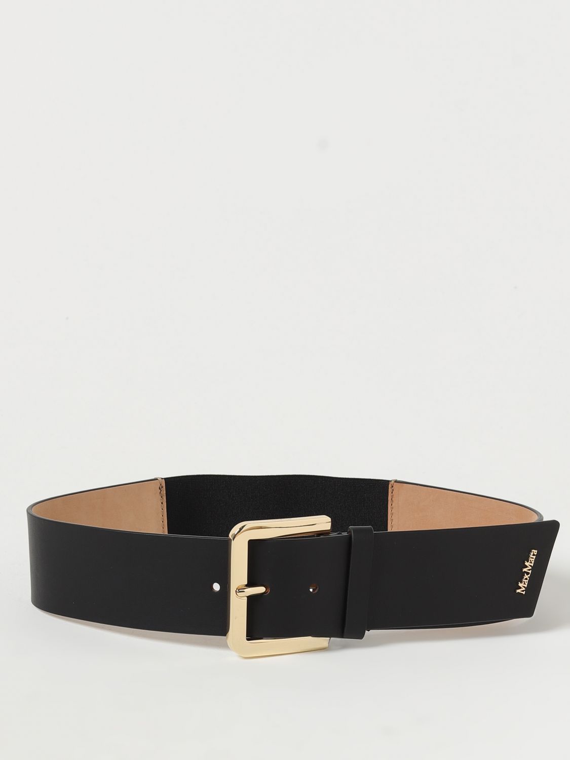 Max Mara Belt MAX MARA Woman colour Black