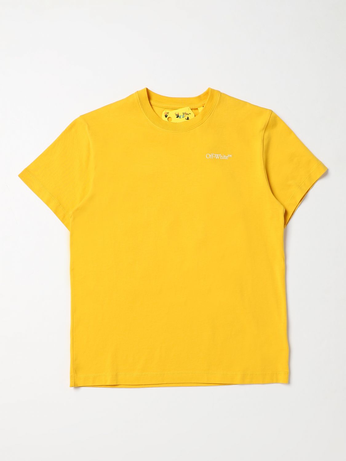 OFF-WHITE T-Shirt OFF-WHITE Kids colour Yellow