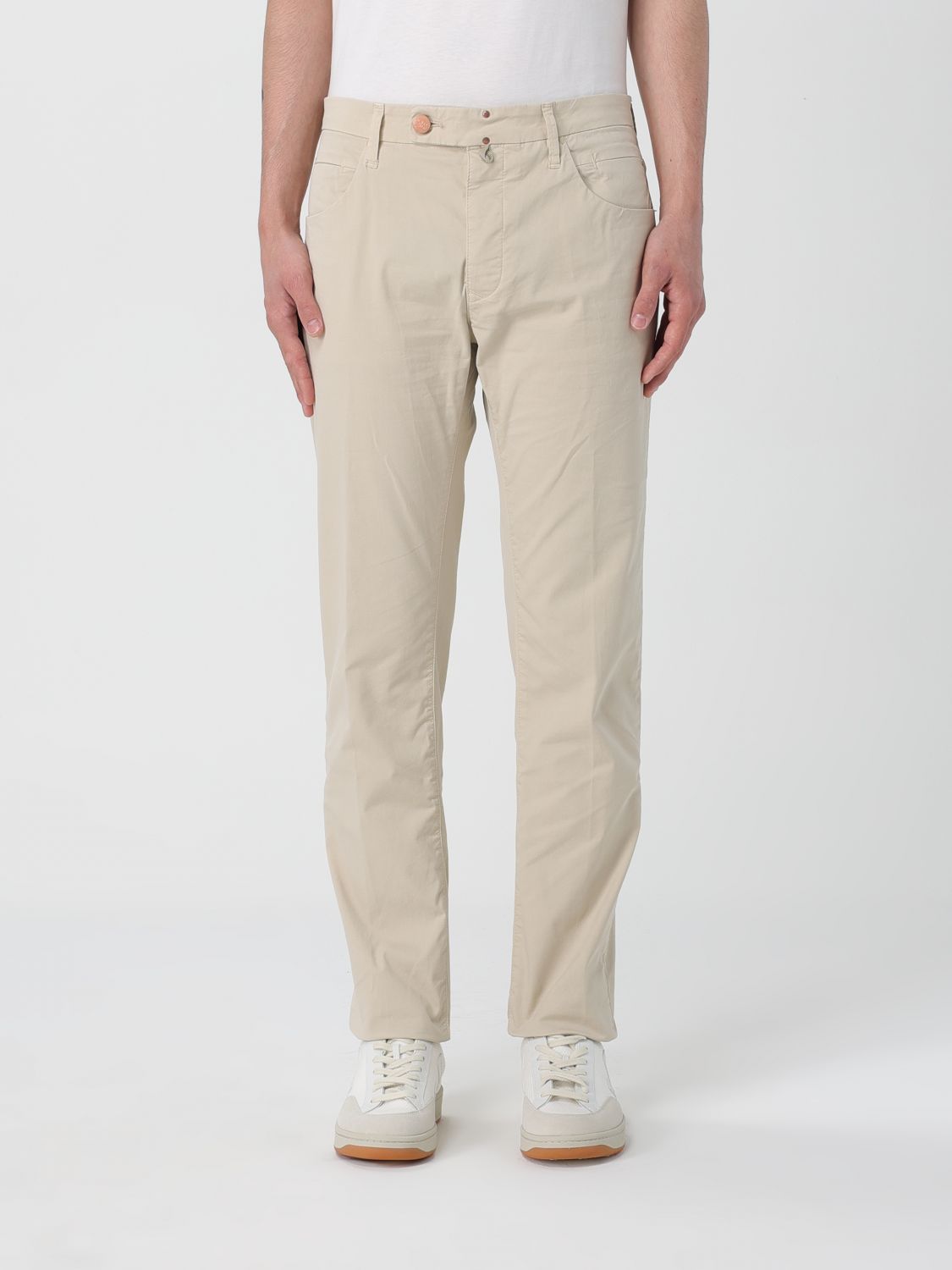 Incotex Trousers INCOTEX Men colour Sand